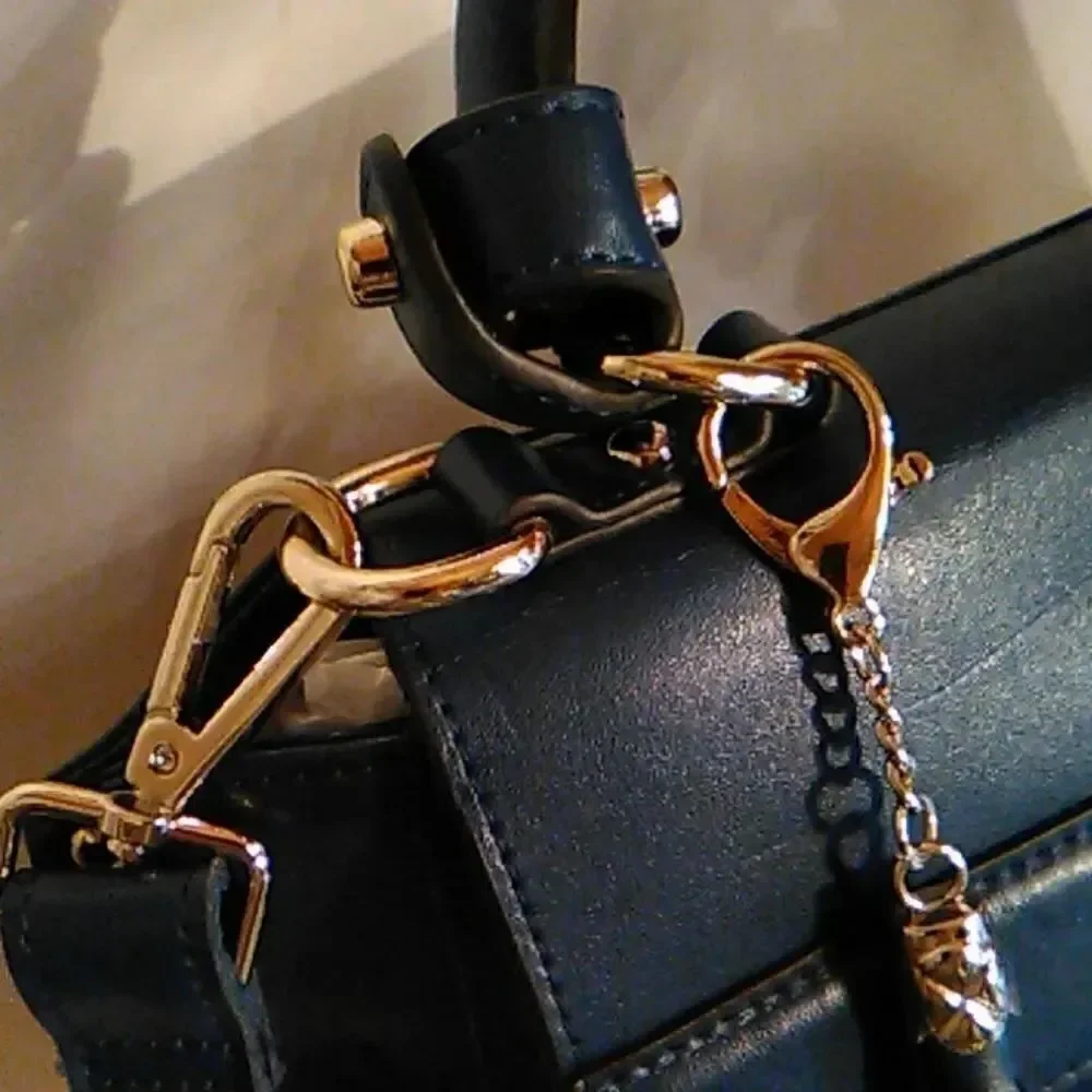 Segolene en cuir Blue Bag